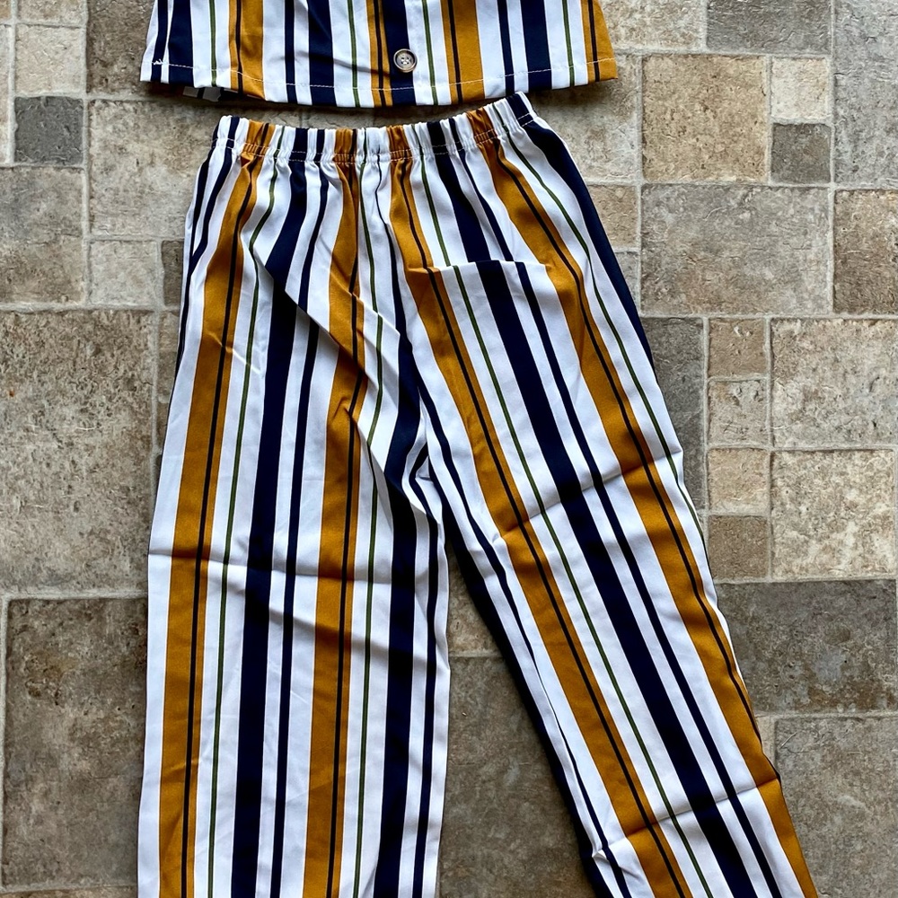 New Boutique Boho Outfit Size 6 little girls